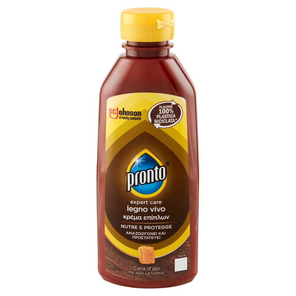 Pronto® Legno Vivo, crema nutriente e protettiva con cera d'api